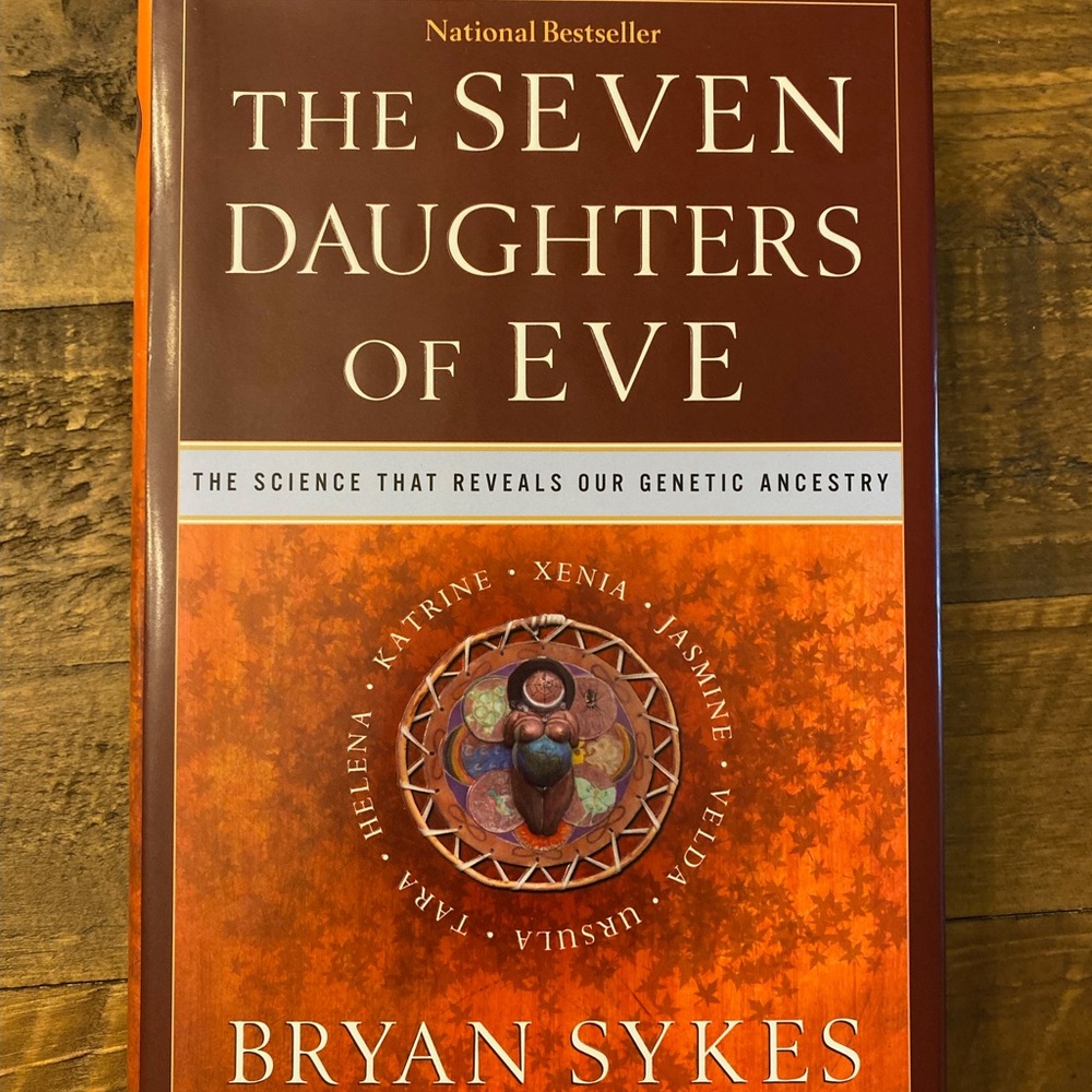 The Seven Daughters of Eve by Bryan Sykes - Hardcover Book